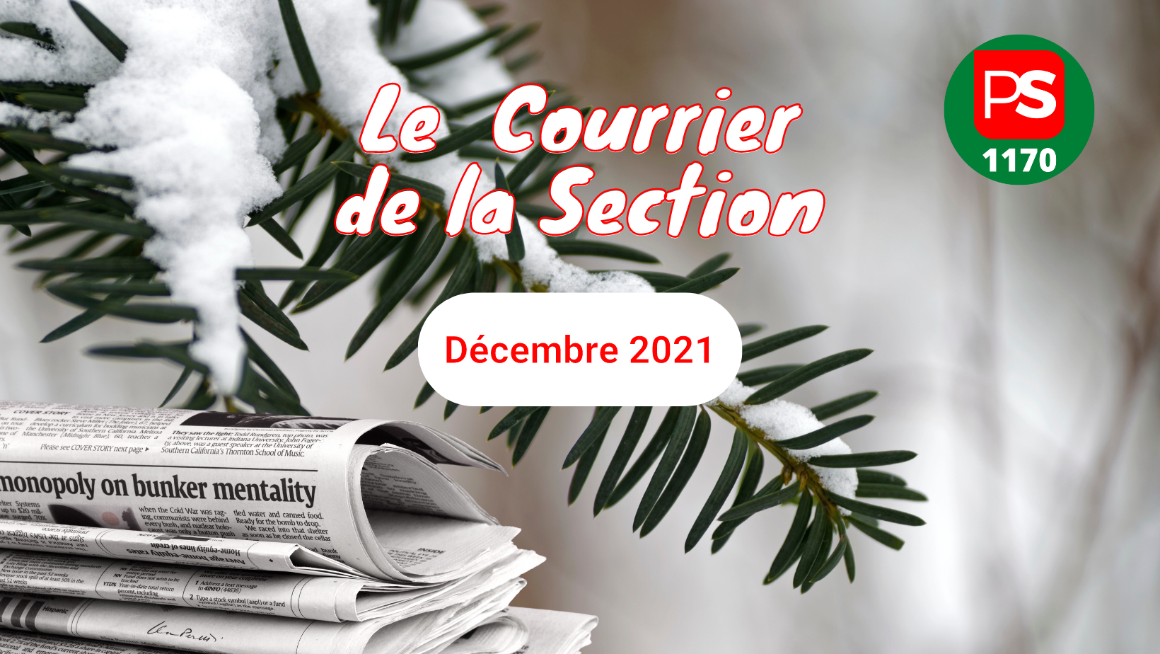 Le Courrier de Décembre est arrivé !